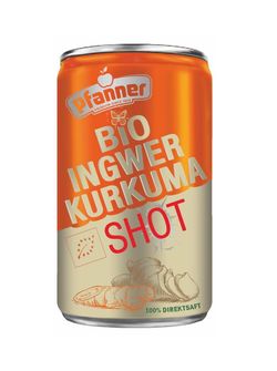 PFANNER Ginger Curcuma shot BIO 150 ml