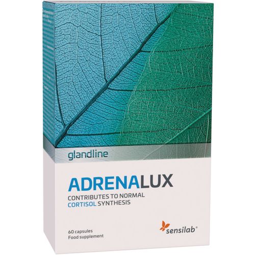 AdrenaLux - Vyrovnávač hladiny kortizolu | Snadnější zvládání stresu | S extraktem z ashwagandhy | 60 kapslí | Sensilab