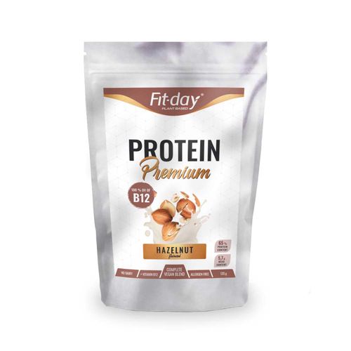 Fit-day Protein Premium Gramáž: 675 g, Příchuť: Lískový oříšek