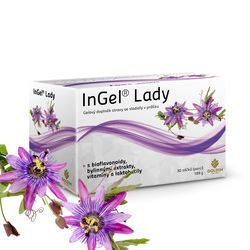 InGel Lady s bioflavonoidy bylinnými extrakty vitamíny a probiotiky 30 sáčků