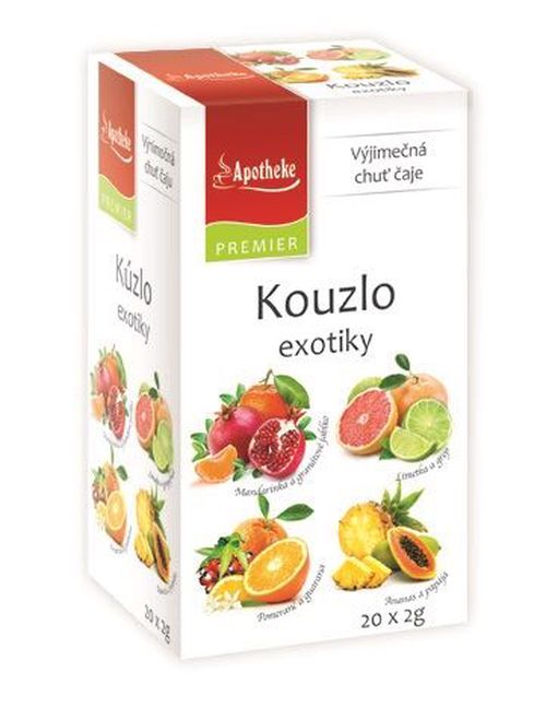 Apotheke Kouzlo exotiky 4v1 porcovaný čaj 20x2 g