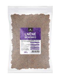 Allnature Lněné semínko hnědé 500 g