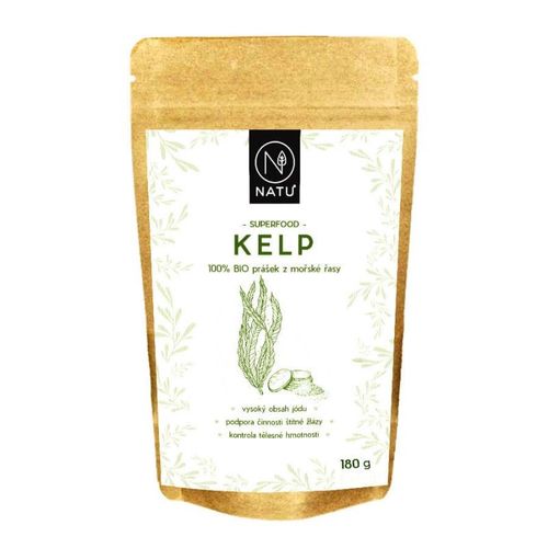 NATU Kelp BIO prášek 180 g