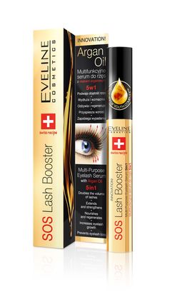 Eveline SOS Lash Booster sérum na řasy 10 ml