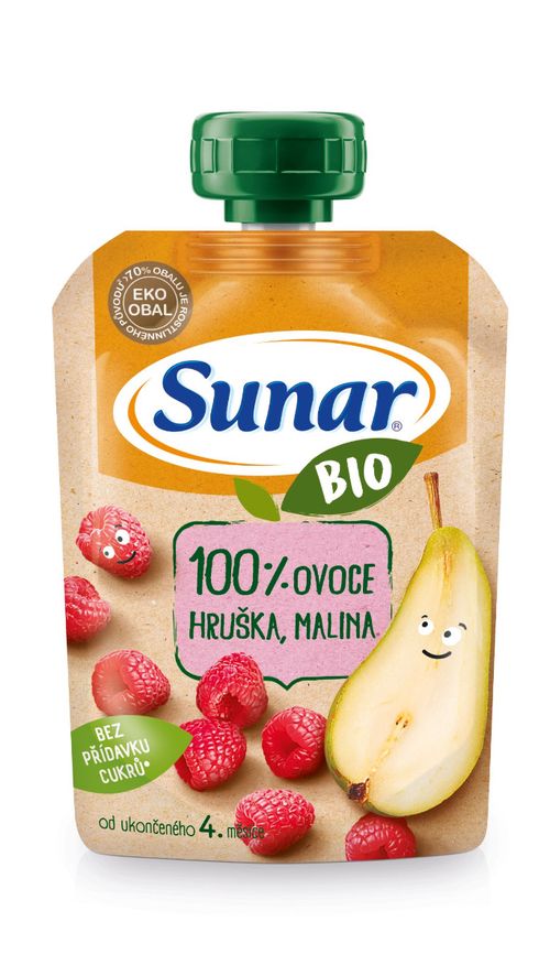 Sunar BIO Hruška malina kapsička 100 g