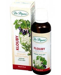 Dr. Popov Klouby bylinné kapky 50 ml