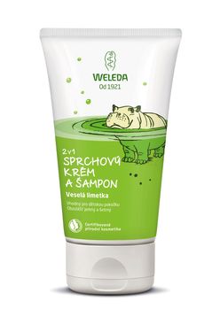 Weleda 2v1 Veselá limetka sprchový krém a šampon