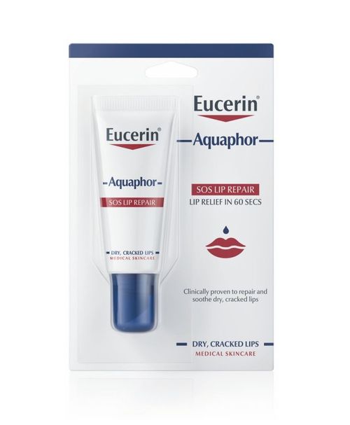 Eucerin Aquaphor SOS regenerační balzám na rty 10 ml