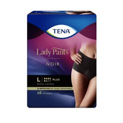 Tena Lady Pants Plus Noir Large inkontinenční kalhotky 8 ks