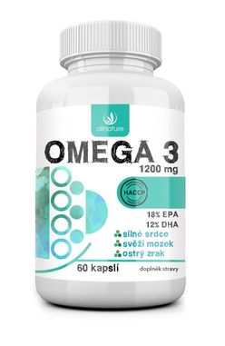 Allnature Omega 3 1200 mg 60 kapslí