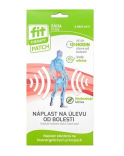 FIT Therapy Náplast na záda 3 ks