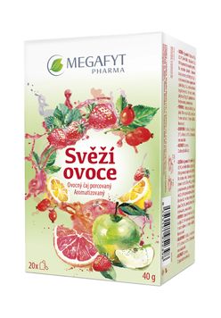 Megafyt Svěží ovoce porcovaný čaj 20x2 g