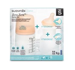 Suavinex Zero Zero A 180 ml startovací set