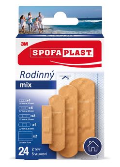 3M Spofaplast® 603 Rodinný mix náplasti 24 ks