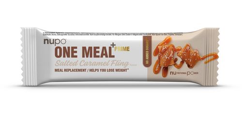 NUPO One Meal + Prime Slaný karamel tyčinka 64 g