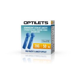 Biotter OPTILETS jednorázové lancety 50 ks