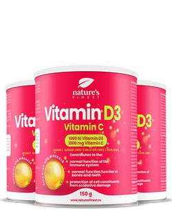 Vitamín D3 + Vitamín C balíček