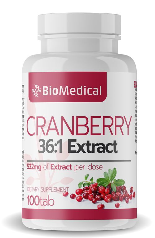 Cranberry Extract - brusinkový extrakt 100 tab