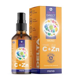 DELTA Direct Vitamín C + Zn sprej 100 ml