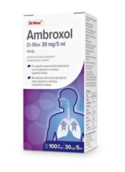 Dr.Max Ambroxol 30 mg/ 5 ml sirup 100 ml