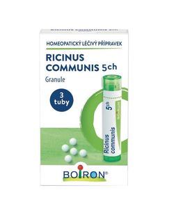 Boiron RICINUS COMMUNIS CH5 granule 3x4 g