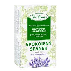 Dr. Popov Spokojený spánek bylinný čaj 20x1,5 g