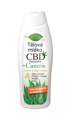 BIO BIONE CBD Tělové mléko 500 ml