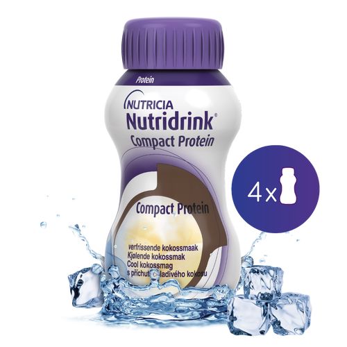 Nutridrink Compact Protein chladivý kokos 4x125 ml