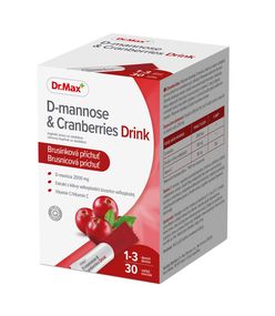 Dr.Max D-mannose & Cranberries Drink 30 sáčků
