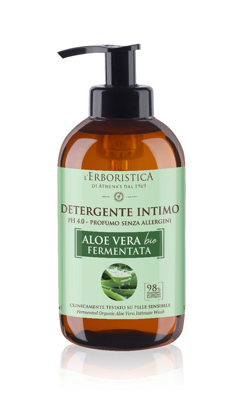 Erboristica Intimní mycí gel s fermentovanou aloe vera 250 ml