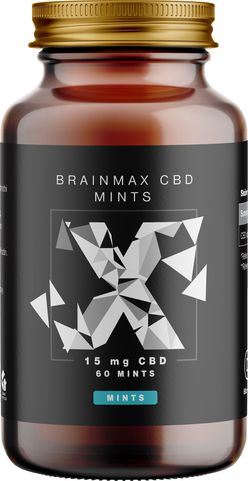 BrainMax CéBéDé Mints 15 mg, 60 bonbónů