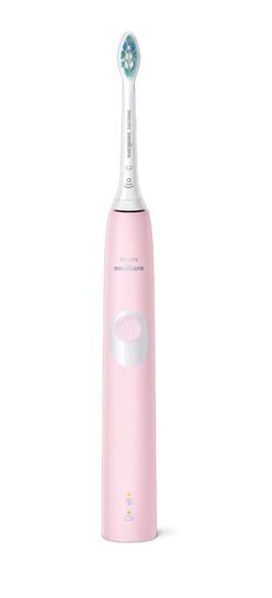 Philips Sonicare ProtectiveClean 4300 HX6806/04 Plaque Defence sonický zubní kartáček růžový