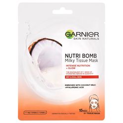 Garnier Skin Naturals Nutri Bomb pleťová maska pro suchou pleť 28 g