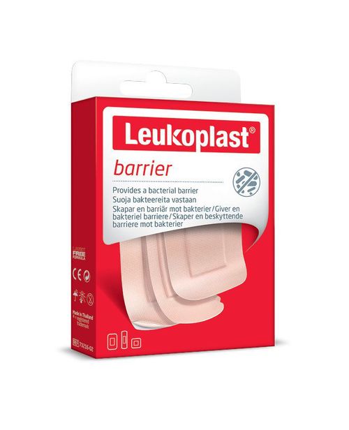 Leukoplast Barrier Náplast voděodolná 3 velikosti 20 ks