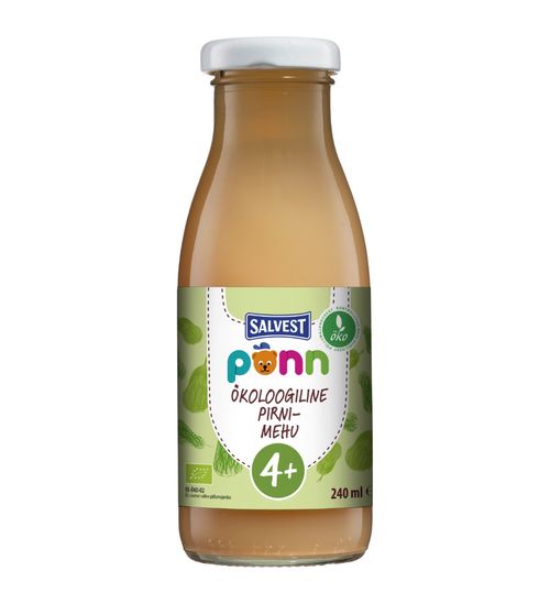 SALVEST Põnn BIO Hrušková šťáva s dužinou 240 ml