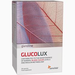 GlucoLux - vyrovnávač glukózy. Pro udržování normálních hladin cukru v krvi. 30 kapslí na 30 dní | Sensilab
