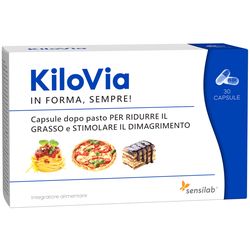 KiloVia - kapsle na hubnutí. Stejné porce, polovina kalorií! 30 kapslí | Sensilab