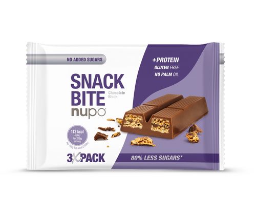 NUPO SNACK BITE čokoládová oplatka 3 ks