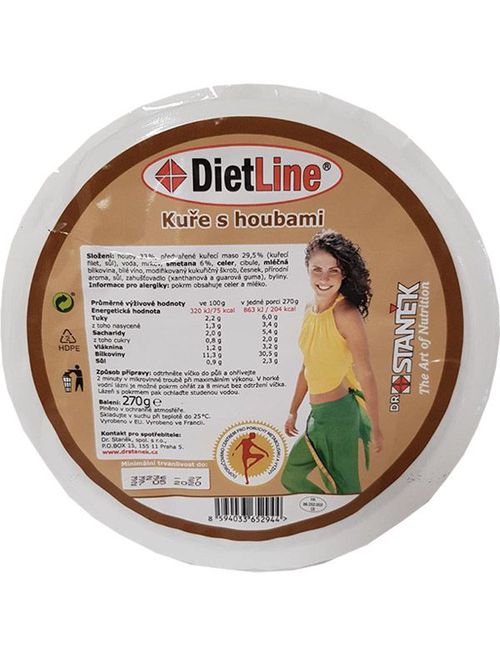 DietLine Kuře s houbami 270 g