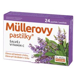 Dr. Müller Müllerovy pastilky se šalvějí 24 pastilek