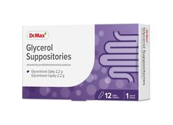 Dr.Max Glycerol Suppositories 12 čípků