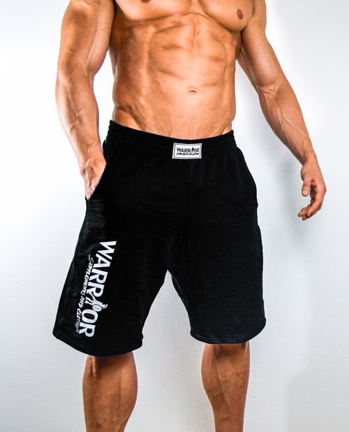 Kraťasy Warrior černé M Černá