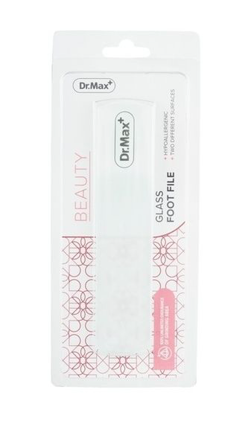 Dr. Max Skleněná škrabka na paty 1 ks