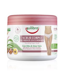 Equilibra Nourishing Body Scrub Jar vyživující tělový peeling 550 g