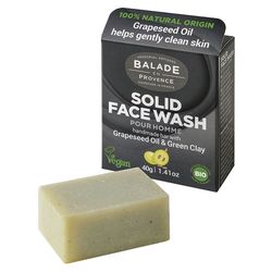 Balade en Provence Tuhé pleťové mýdlo pro muže BIO 40 g