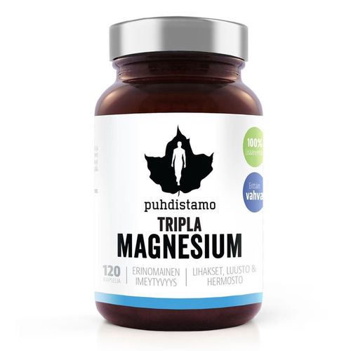 Puhdistamo Triple Magnesium 120 kapslí