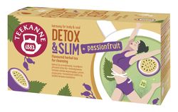 Teekanne Detox&Slim Passionfruit porcovaný čaj 20x1,6 g