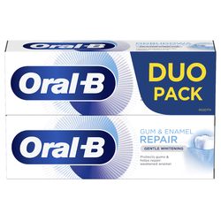 Oral-B Gum & Enamel Repair Whitening zubní pasta 2x75 g