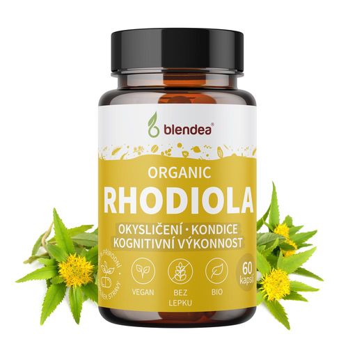 Rhodiola BIO Organic 60 kapslí