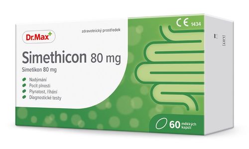 Dr.Max Simethicon 80 mg 60 kapslí